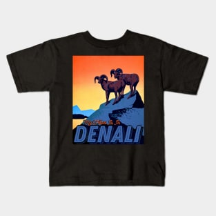 Denali National Park Kids T-Shirt